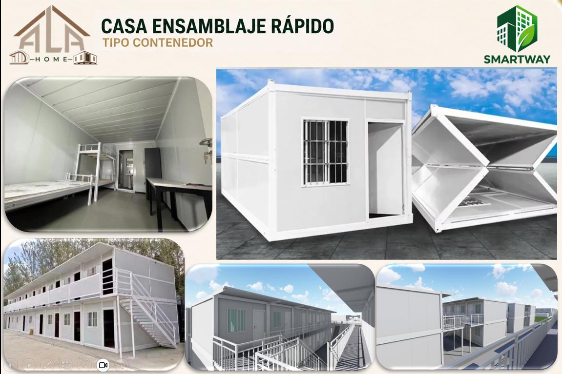 Casa Contenedor — collage fotográfico