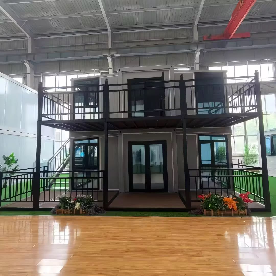 Casa expandible doble nivel
